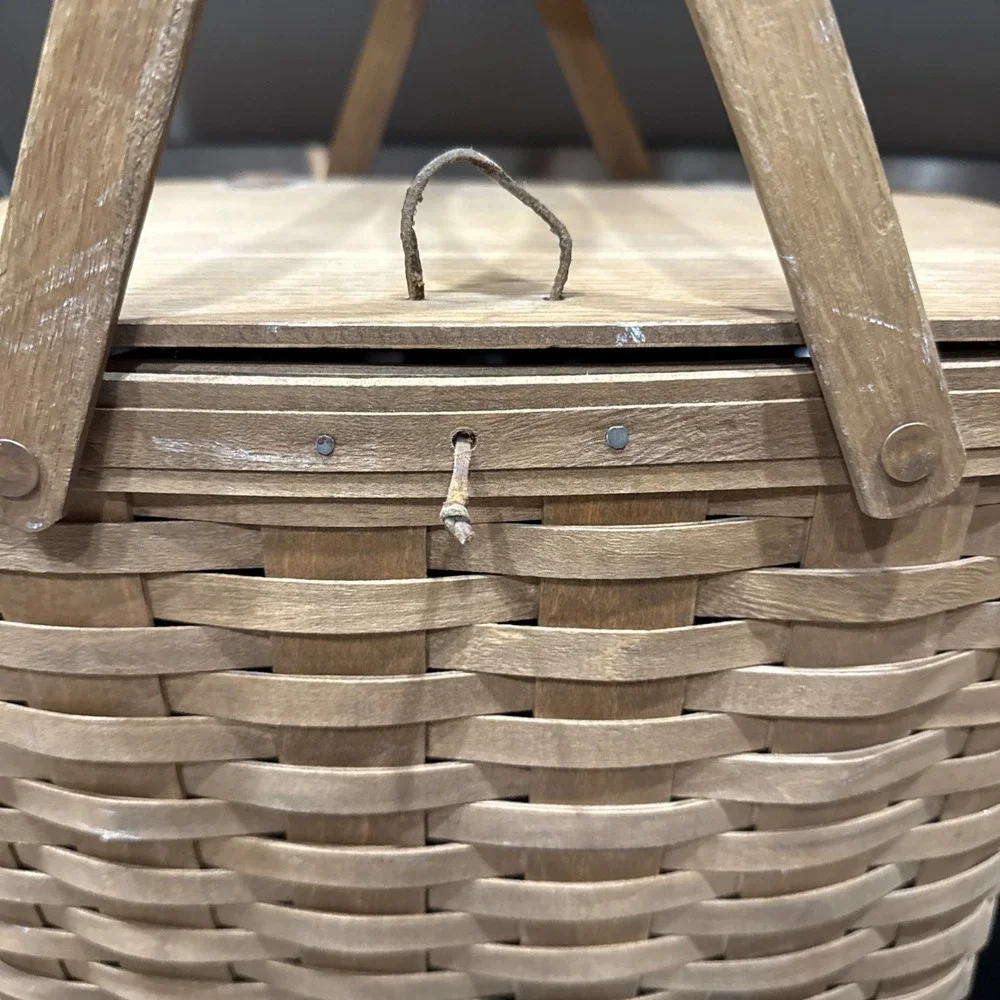 Vintage Longaberger‎ X Large Picnic Basket
